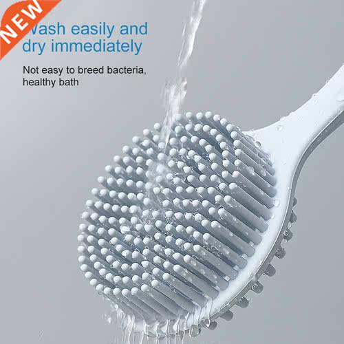 Multifunctional Silicone Brush Body Long Handle Double-Sided