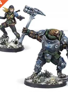 40mm+25mm base Resn Fgure Aradna Beast Pack character kt