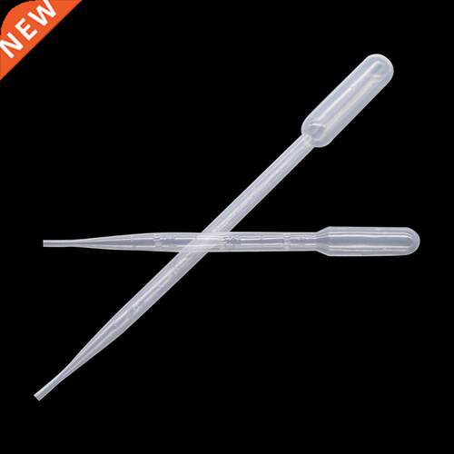 100Pcs 0.2/0.5/1/2/3/5/10ML Laboratory Pipette Plastic Dispo