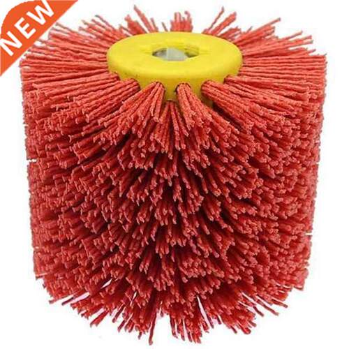 120X100X19mm P240 Abrasive Wire Drum Brushes Deburring Polis