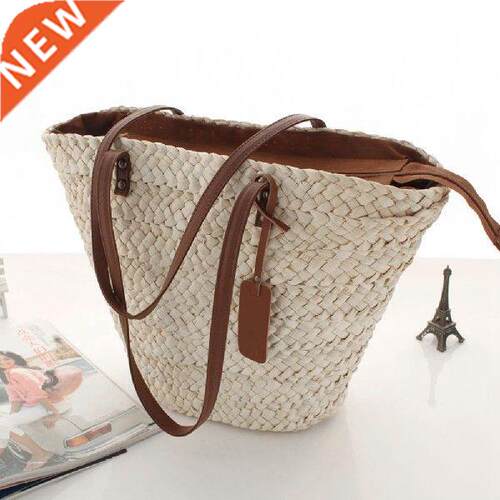 Summer Beach Straw Bag Single Shoulder Simple Fashionable