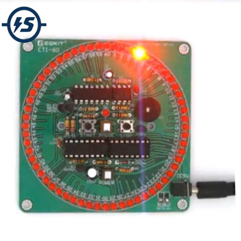 60 Second Countdown Timer  Kit Red Smart Timing Alarm Ele