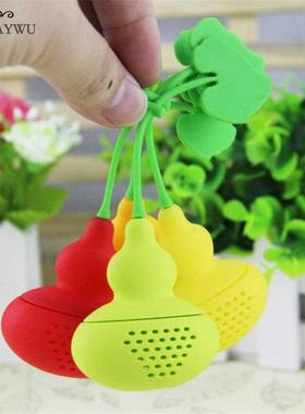 LINSBAYWU New Cute Creative Silicone Calabash Tea Infuser