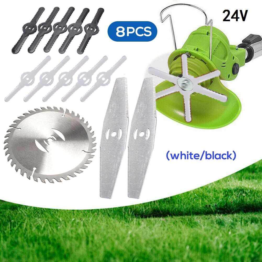 8pcs/set Grass Trimmer Blade Heads Replacements Trimmer Cutt