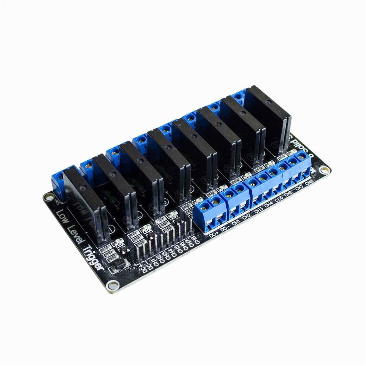 8 Channel 5V DC Relay Module Solid State low level SSR AVR