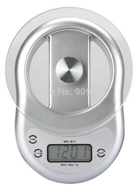5kg/1g Digital Electronic Kitchen Scale Weighing Balance Wi