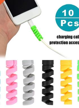 10Pcs Charging Cable Protector Saver Cover For Apple iPhone