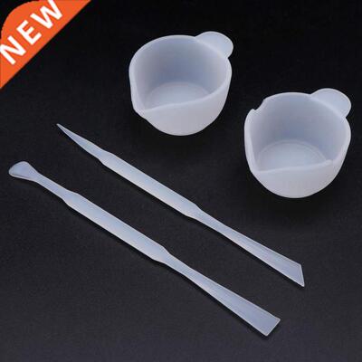1 Set/4 PCS Mix Cup Sticks Silicone Mold Epoxy Resin Tools D