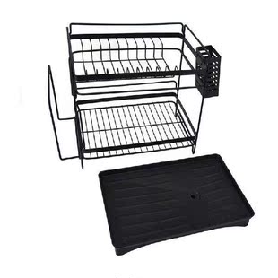 Kitchen Dish Drainer Holder Dish Rack Space Saving with