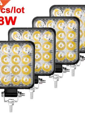 4pcs Car LED Bar Worklight 48W Offroad Work Light 12V Light