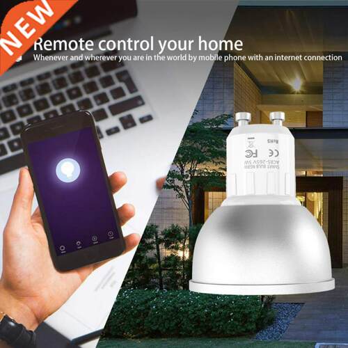 GU10 WiFi Smart LED Bulbs RGBW 5W Lamps APP Remote Control D