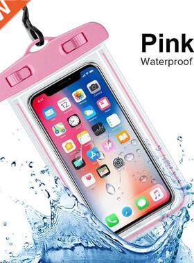 niversal Waterproof Phone Case Swimming Bag Mobile Phone Pou