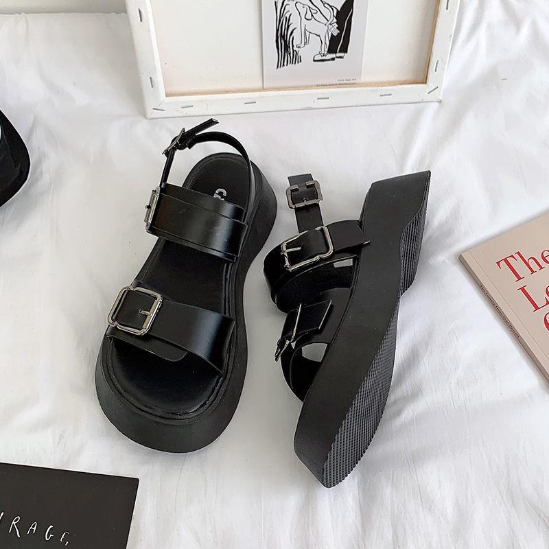 Fashion 2022 platform sandals women summer shoes buckle Slid