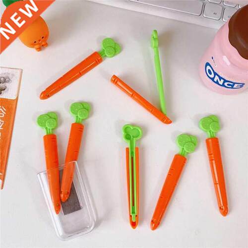 5 Pcs Portable Kitchen Snacks Sealer Carrot Closure Pocket B