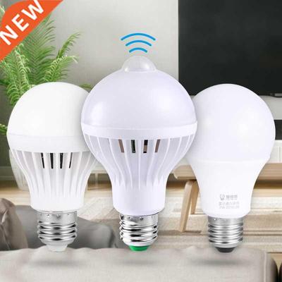 1pc Led Lamp PIR Motion Sensor Smart Bulb 3W E27 Led Bulb