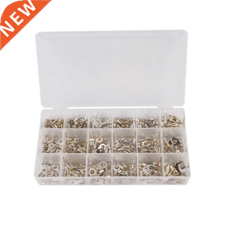 420Pcs/Box 18 In 1 Terminals NonInsulated Ring Fork Utype Br