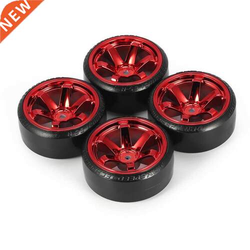 4Pcs RC Hard Pattern Drift Tires Tyre Wheel for Traxxas HSP