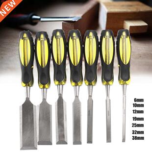 7 Pcs 6-38mm Manual Wood Carving Hand Chisel Tool Set Profes