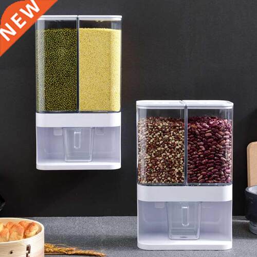 Push-Type Grain Storage Box Wall-Mounted Grain Storage