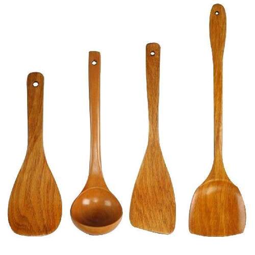 4pcs Kitchen Utensil Shovel Soup Spoon Handhold Dining