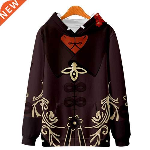 Game Genshin Impact Hu Tao 3D Hoodies Fashion Fall Winer Sui