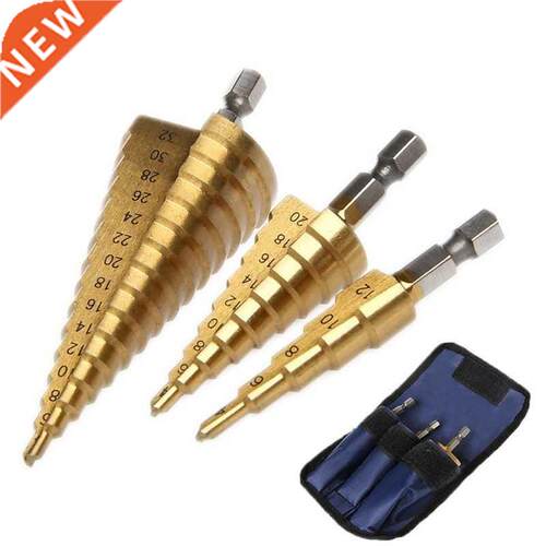 3-12mm 4-12mm 4-20mm 4-32mm HSS Straight Groove Step Drill B