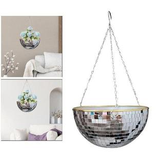 Ball Shape Hanging Basket Planters Indoor Outdoor Plant &