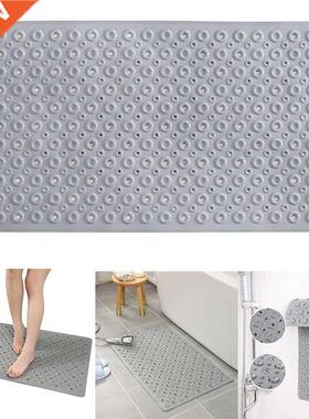 Non-Slip Shower Mats Bathroom Pad with Suction Cup Rubber Fl