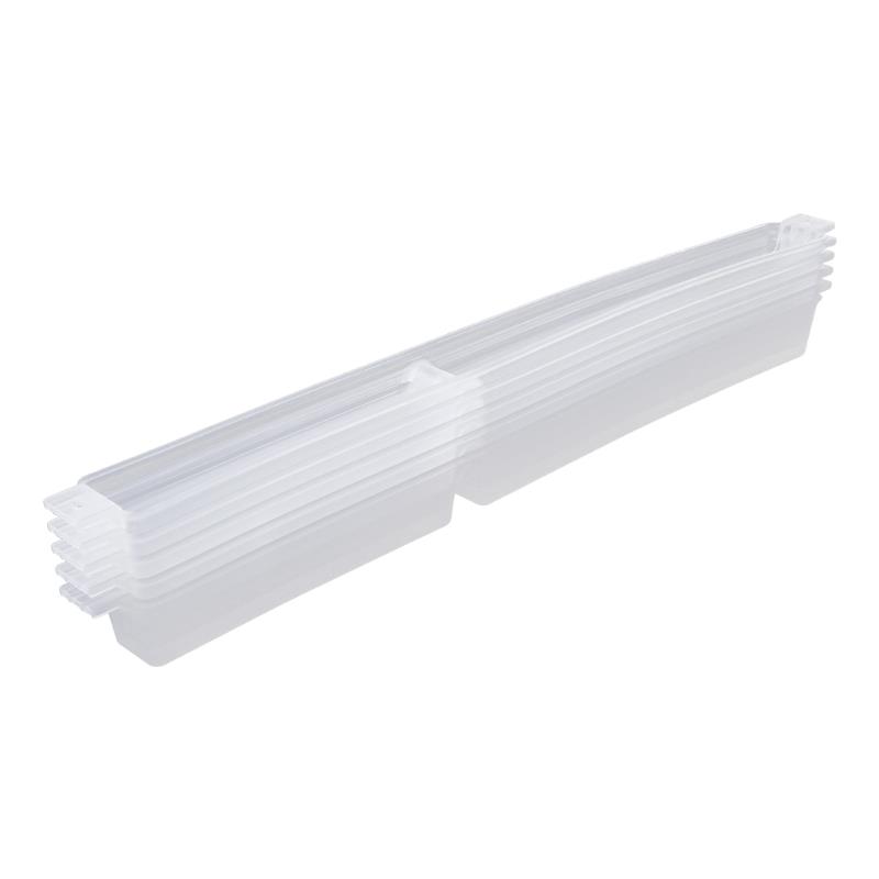 B0KB 5pcs Bee Fee Beekeeping Plastic 0.6kg Beekeeper