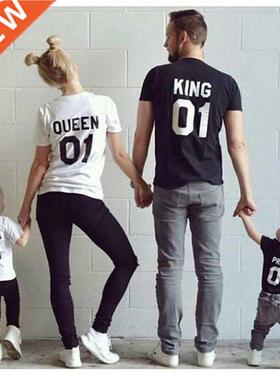 family clothing t shirt couple father and son matching set