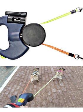 With Flashlight Pet Retractable Dog Leash Puppy Anti Slip