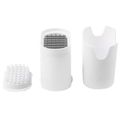 Potato Chips Cutting Box Press Cutter Cup Plastic Slicer Cho