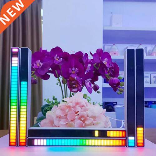 Home Sound Control Pickup LED Music Rhythm Light Car RGB