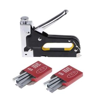 Heavy Duty Hand Multitool Nail Staple Gun Furniture Stapler