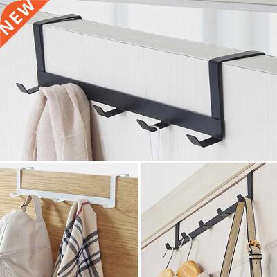 Hooks Over The Door 5 Hooks Home Bathroom Organizer Rack