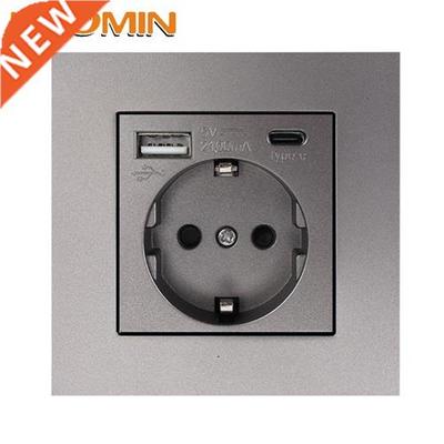 HOOMIN PC Panel With Usb Type-C Charging Port 16A Germany