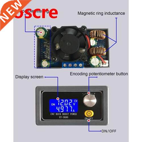 SK80 36V 5A 80W DC Automatic Step-up/down Adjustable Power S