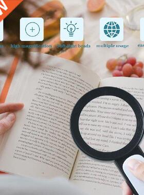 Handheld 30X Magnifying Glass Seniors Needlework Pocket