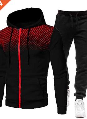 2022 Men's Sets Hoodies+Pants Autumn and Winter Sport Suits
