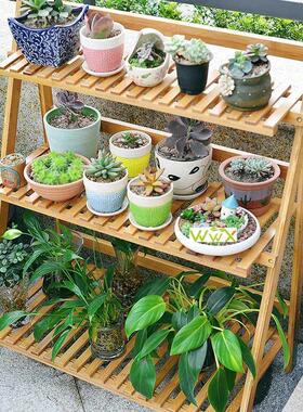 Flower shelf buy thing decorates indoor real wood