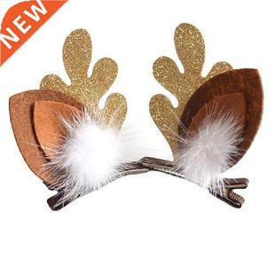 Christmas Hair Accessories Antlers Hairpin Girl Holiday