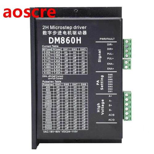 DM860H Stepper Motor Drive 2-Phase Optical Isolation Signal