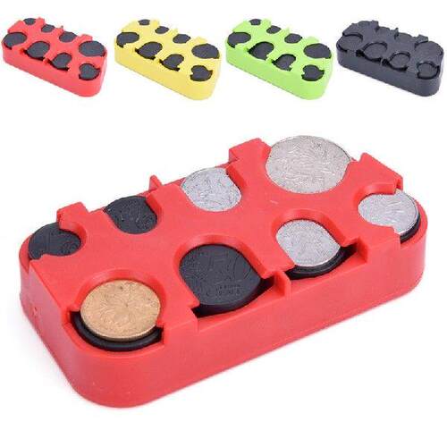 Creative High Quality Euro/Dollars Coin Dispenser Storage