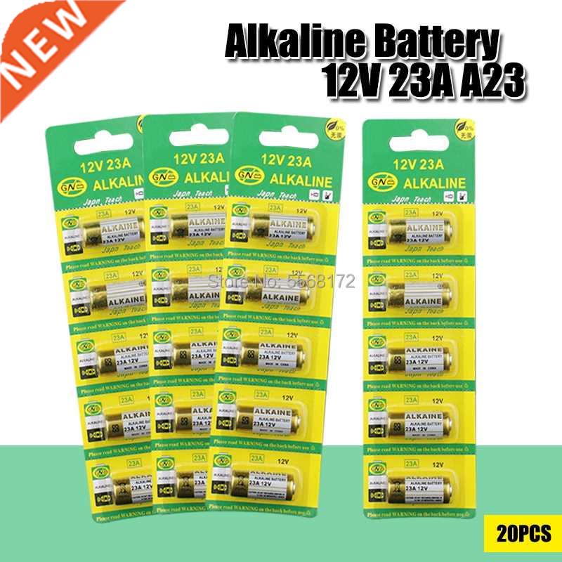 20pcs/pack alkaline dry battery 23a 12v electronic toy dispo