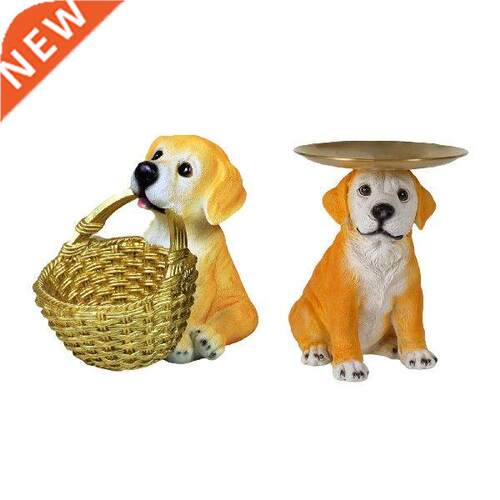 Entrance Key Holder Dog Storage Ornament Sundries Container