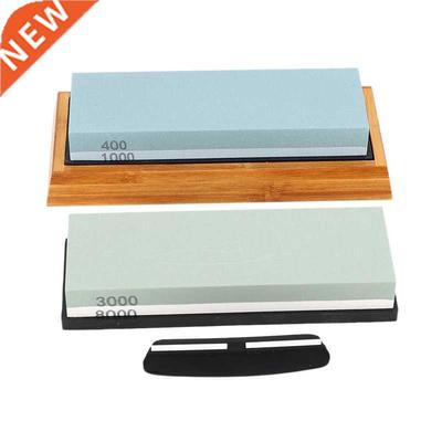 Sharpening Stone Set, Whetstone 2-IN-1 400/1000 3000/8000 Gr
