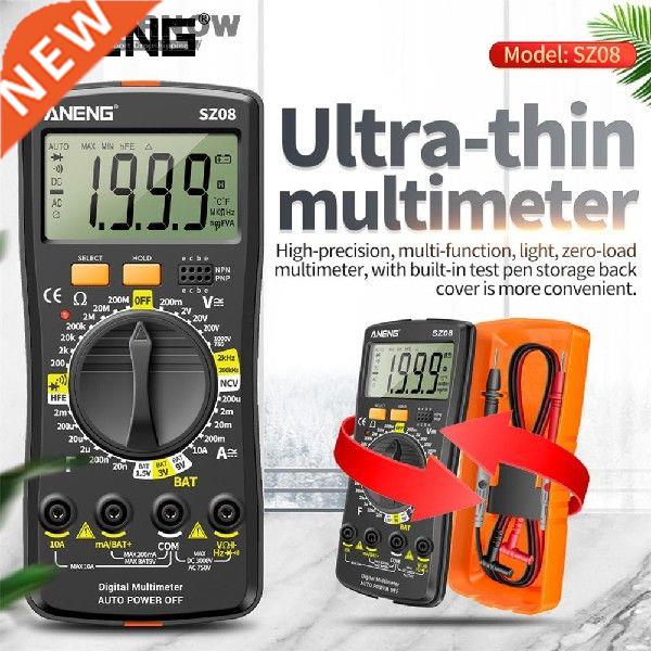 ANENG SZ08 Digital Multimeter Tools Smart NCV Portable LCD