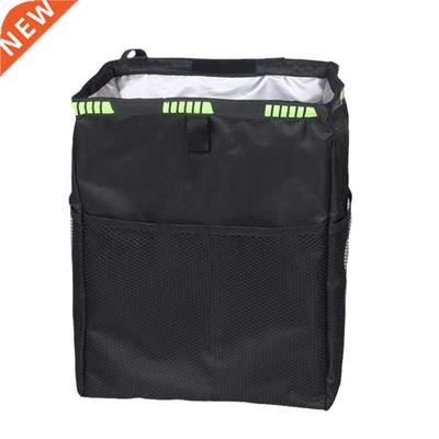1 Pcs Black Car Waterproof Trash Bag Trash Can Garbage Waste