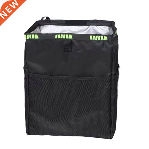 1 Pcs Black Car Waterproof Trash Bag Trash Can Garbage Waste