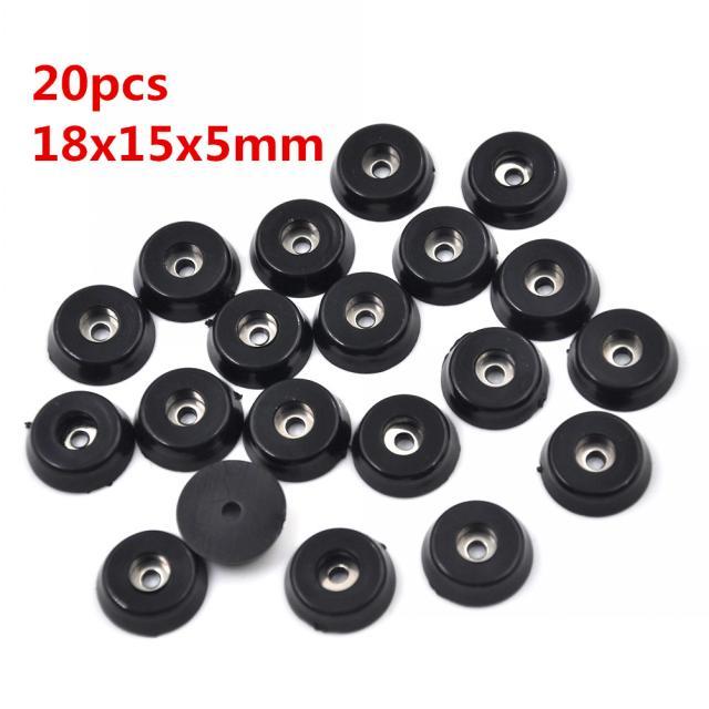 18x15x5mm 20pcs/lot Practical Rubber Table Chair Furniture F